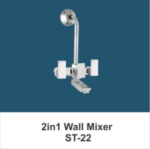 2 in 1 wall mixer